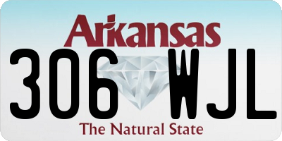 AR license plate 306WJL