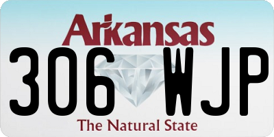 AR license plate 306WJP