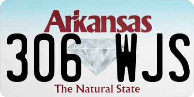 AR license plate 306WJS