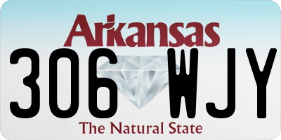 AR license plate 306WJY
