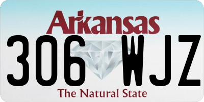 AR license plate 306WJZ
