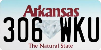 AR license plate 306WKU