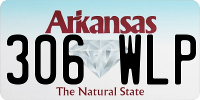 AR license plate 306WLP