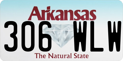 AR license plate 306WLW