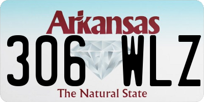 AR license plate 306WLZ