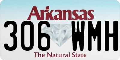 AR license plate 306WMH