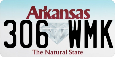 AR license plate 306WMK