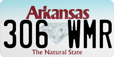 AR license plate 306WMR