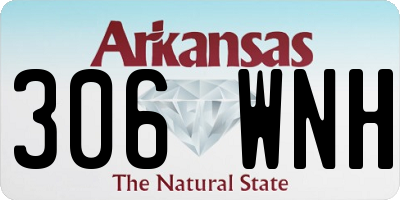 AR license plate 306WNH