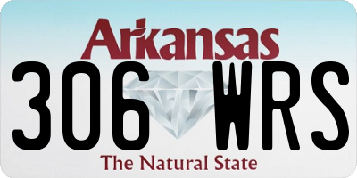 AR license plate 306WRS