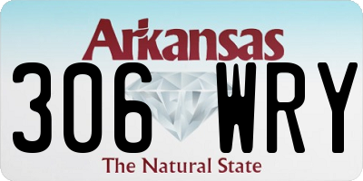 AR license plate 306WRY