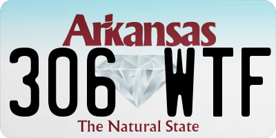 AR license plate 306WTF