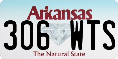 AR license plate 306WTS