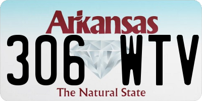AR license plate 306WTV