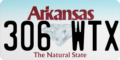 AR license plate 306WTX