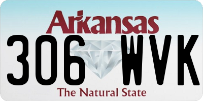 AR license plate 306WVK