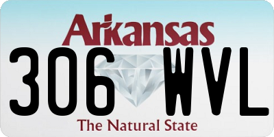 AR license plate 306WVL