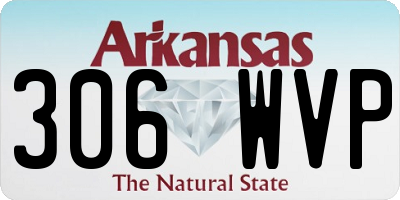 AR license plate 306WVP