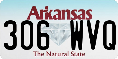 AR license plate 306WVQ