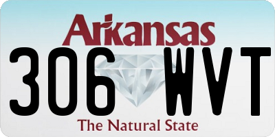 AR license plate 306WVT