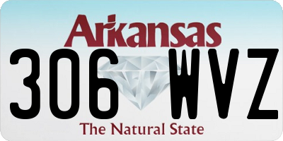 AR license plate 306WVZ