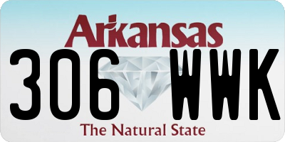 AR license plate 306WWK