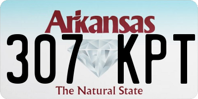 AR license plate 307KPT