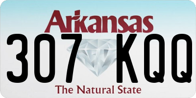 AR license plate 307KQQ