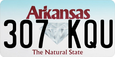 AR license plate 307KQU