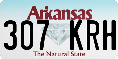 AR license plate 307KRH