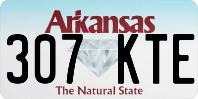 AR license plate 307KTE