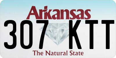 AR license plate 307KTT
