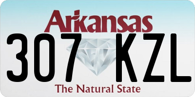 AR license plate 307KZL