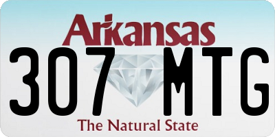 AR license plate 307MTG