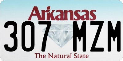 AR license plate 307MZM