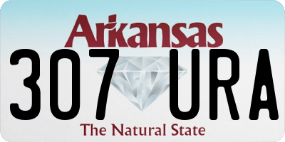 AR license plate 307URA