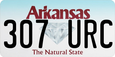 AR license plate 307URC