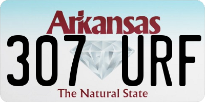 AR license plate 307URF