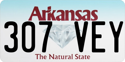 AR license plate 307VEY
