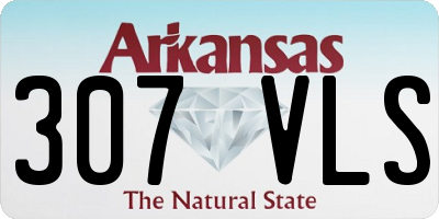 AR license plate 307VLS
