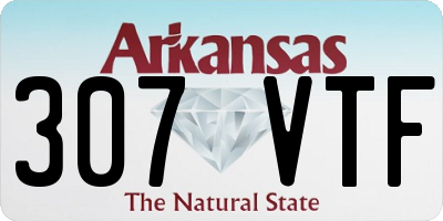 AR license plate 307VTF