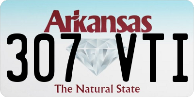 AR license plate 307VTI