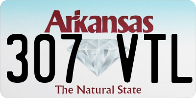 AR license plate 307VTL