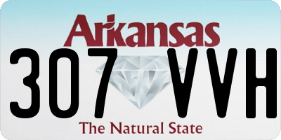 AR license plate 307VVH