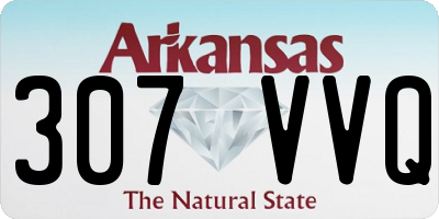 AR license plate 307VVQ