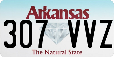 AR license plate 307VVZ