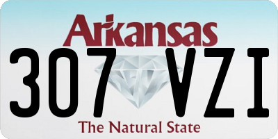 AR license plate 307VZI