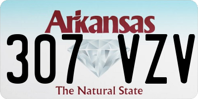 AR license plate 307VZV