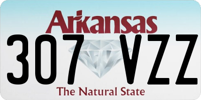 AR license plate 307VZZ