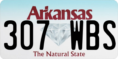 AR license plate 307WBS